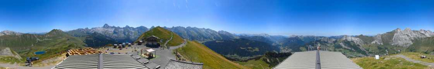 Webcam Le Grand-Bornand - Mont Lachat de Châtillon - 2100 m