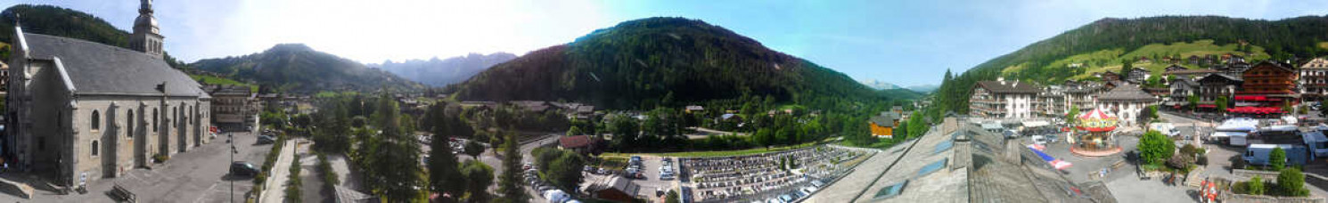 Webcam Le Grand-Bornand - Village - 1000 m