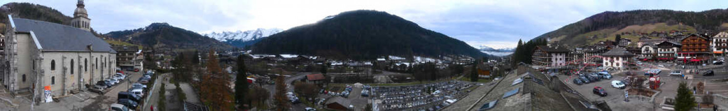 Webcam Le Grand-Bornand - Village - 1000 m