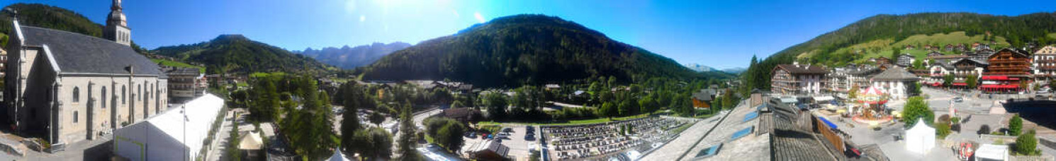 Webcam Le Grand-Bornand - Village - 1000 m