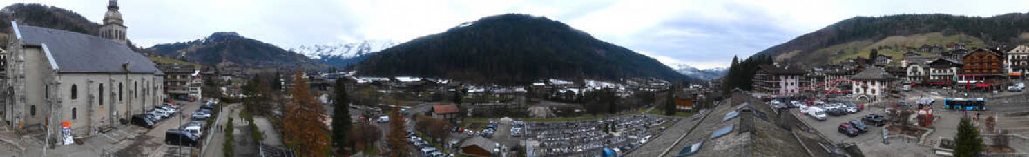 Webcam Le Grand-Bornand - Village - 1000 m