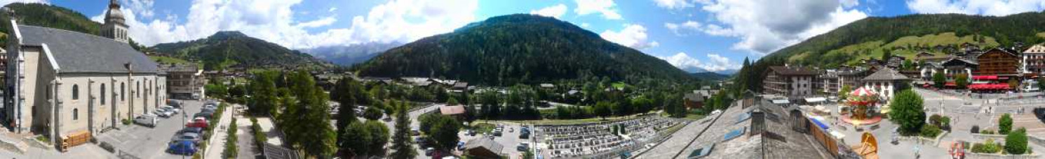 Webcam Le Grand-Bornand - Village - 1000 m