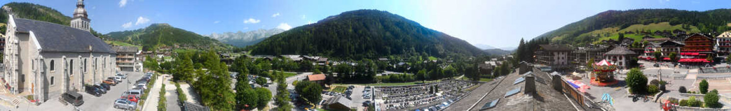 Webcam Le Grand-Bornand - Village - 1000 m