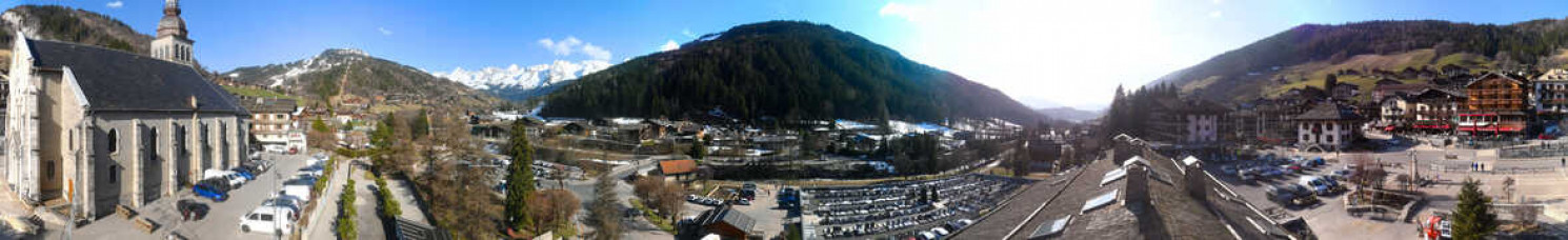 Webcam Le Grand-Bornand - Village - 1000 m