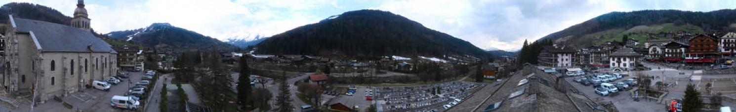Webcam Le Grand-Bornand - Village - 1000 m