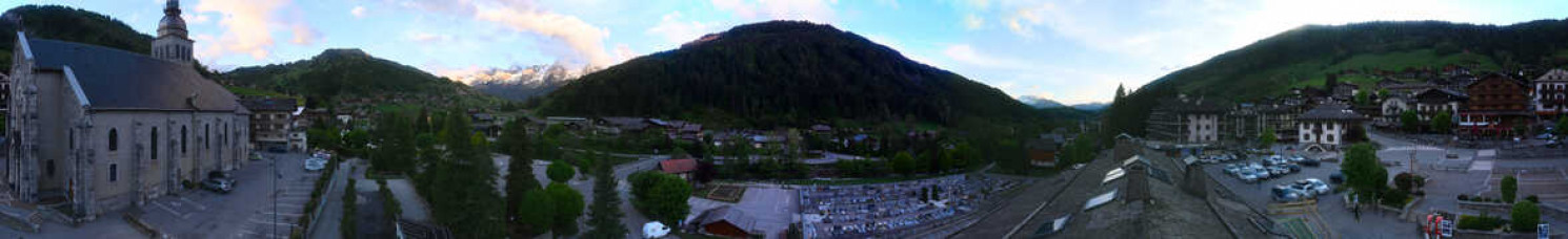 Webcam Le Grand-Bornand - Village - 1000 m